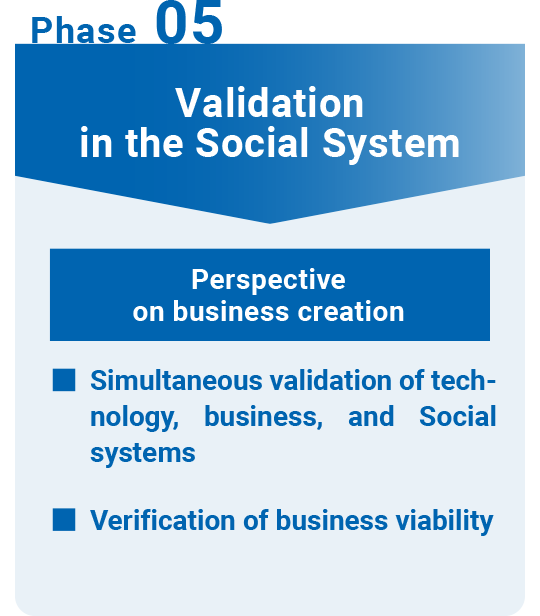 Phase 05 Validation in the Social System